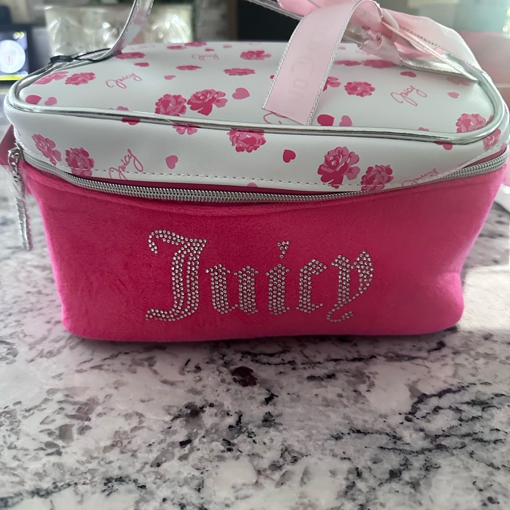 Juicy Couture Pink Cosmetic Bag